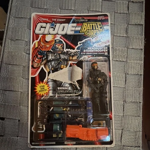 Hasbro GI Joe Battle Corps Headhunter Stormtrooper 1993 Stun Gun Accessories