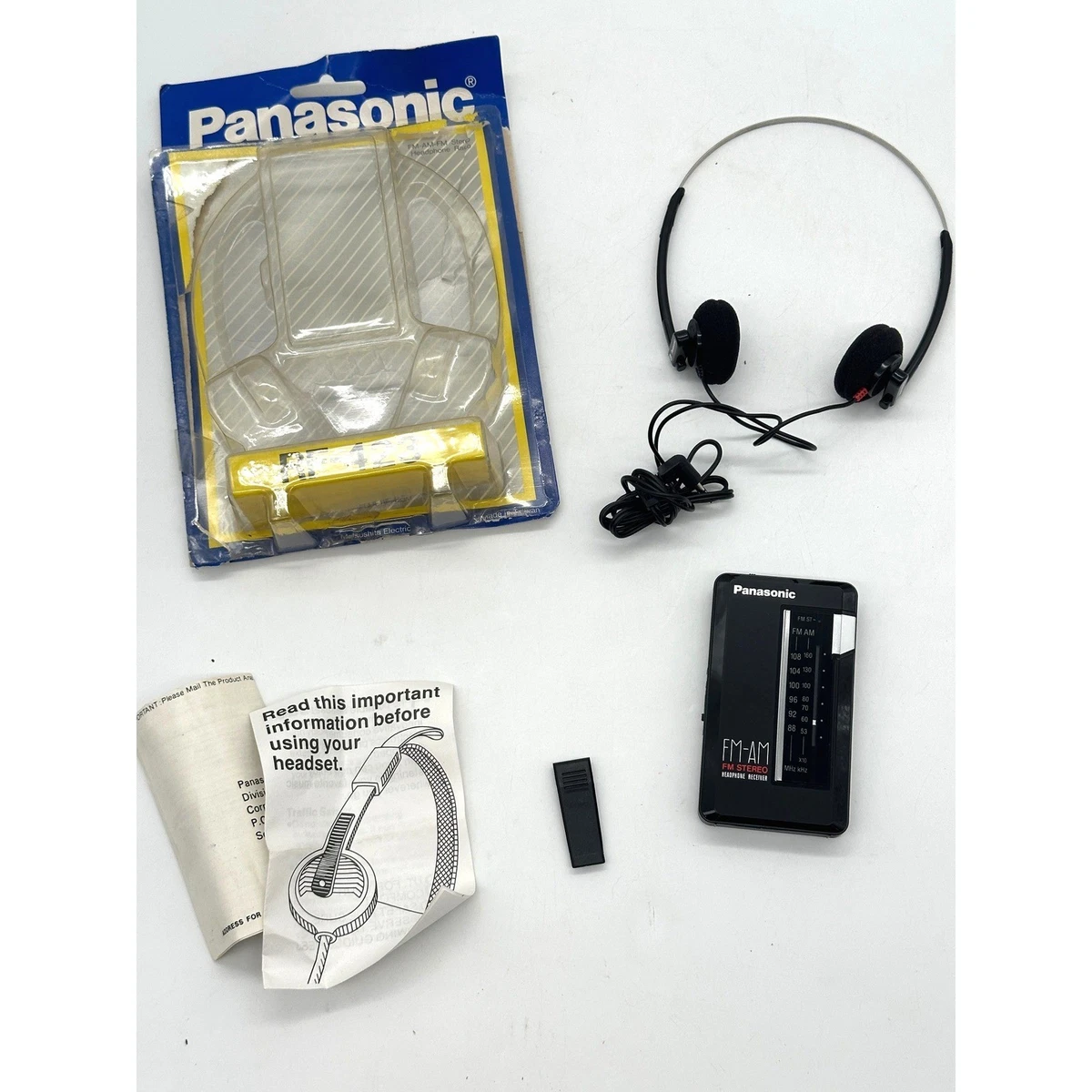 Vintage Panasonic Am Fm Radio In Portable Am/Fm Radios for sale - eBay