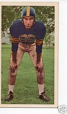 1954 Blue Ribbon Tea #6 Thomas Ford-Winnipeg Blue Bombers Near Mint Card