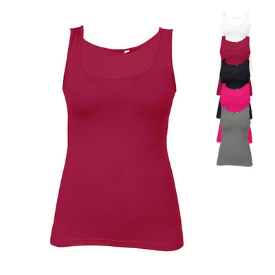 Promodoro TANK-TOP FÜR DAMEN Figurbetont -Women´s Tank Top- Neu E1051
