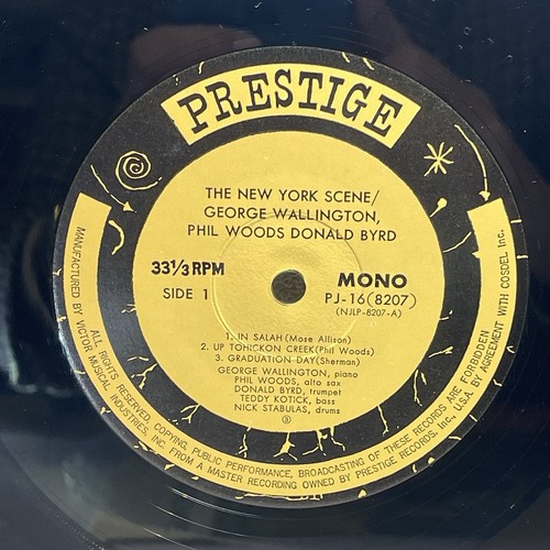George Wallington Quintet Featuring Phil Woods, Donald Byrd The New York Scene - Picture 11 of 13