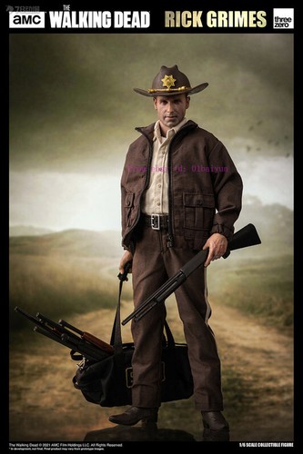 Threezero Actionfigur Serie 1/6 Serie Walking Dead Rick Grimes auf Lager Neu - Bild 13 von 17
