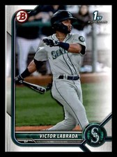 Victor Labrada 2022 Bowman 1st #BP-150 Seattle Mariners Mint