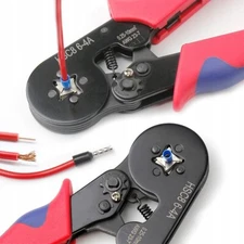 Ferrule Ratchet Crimper Plier Crimping Tool Cable Wire Electrical Terminals Kit