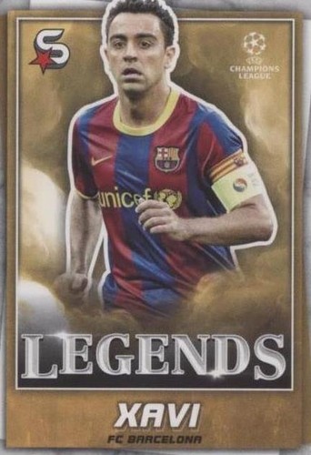 Xavi 2023 Topps UEFA Superstars Legends #196 FC Barcelona | eBay