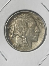 1935 P Buffalo Nickel - Album Toning - As Shown! (#0491)