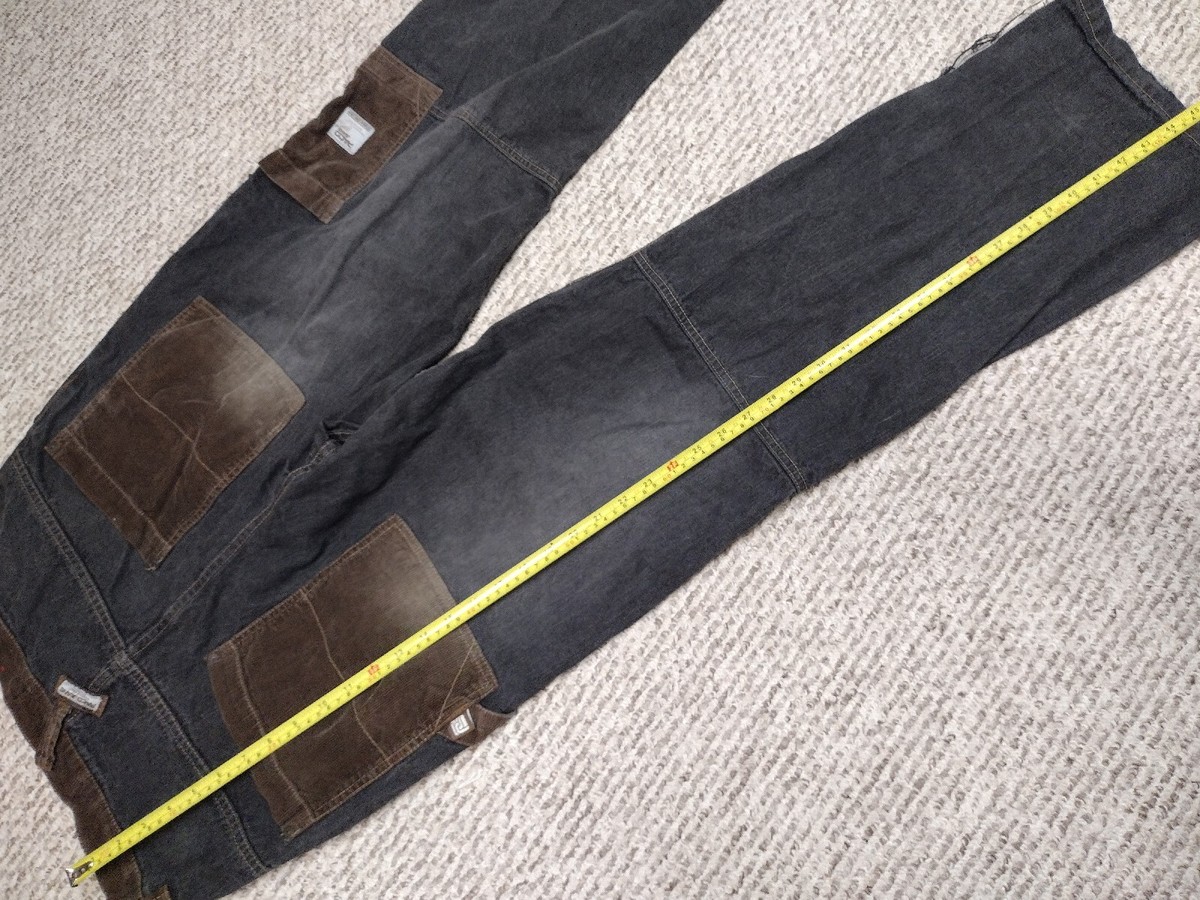 90s PACO JEANS Corduroy Patchwork