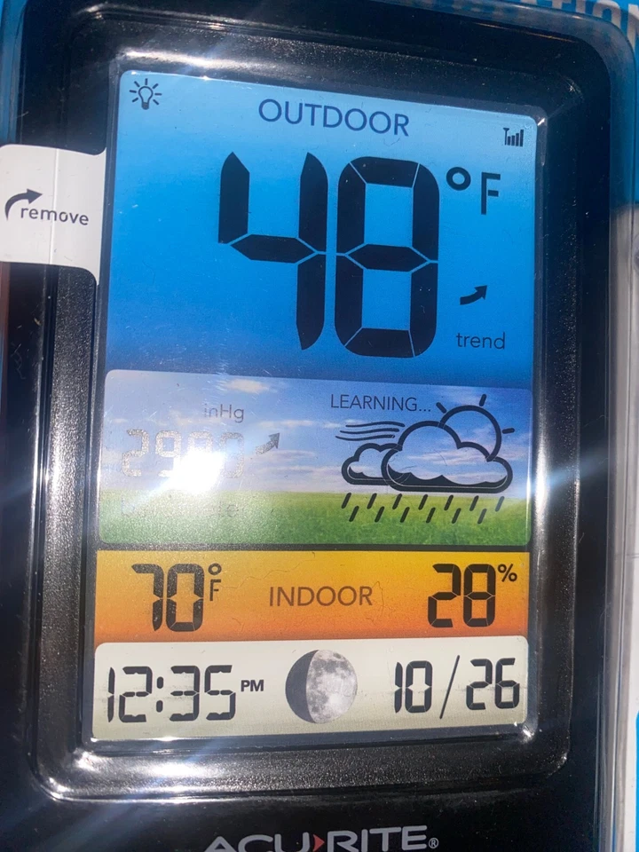 Acu Rite Weather Station. Wireless Sensor. Temperature & Humidity - Image 2 of 4