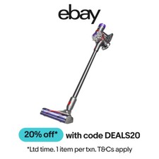 Dyson V8™ stick vacuum (Silver/Nickel)
