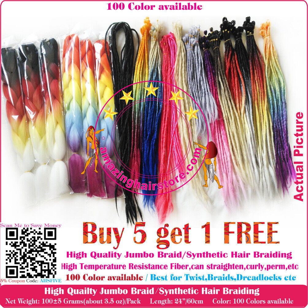 Buy Wholesale China 1 Pack Large Stock 200+ Colors Ombre Jumbo