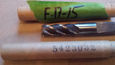 1/2'' Shank Radius end  End Milll-3-1/2 od (F-17-15)