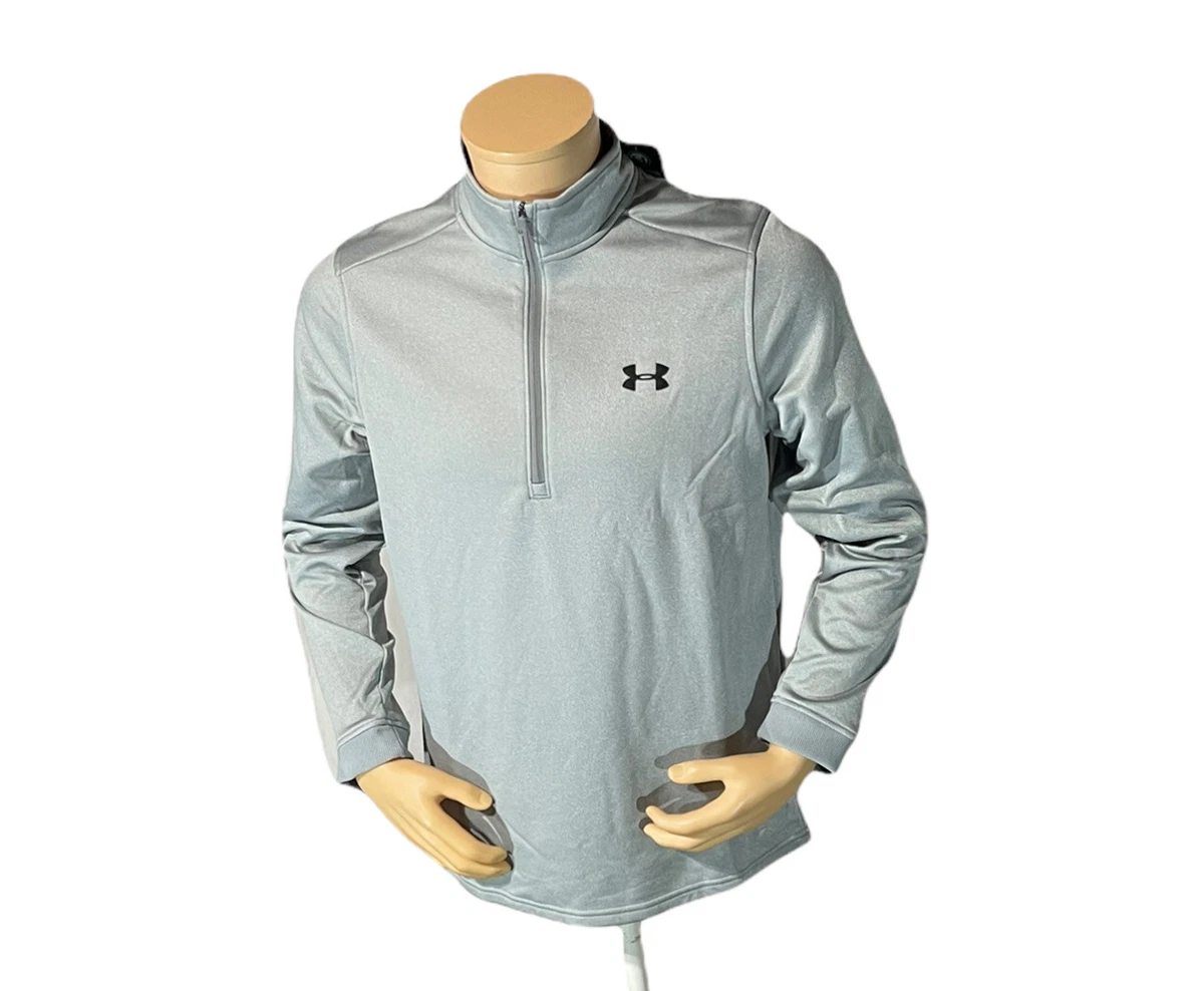 Under Armour Men's Fleece ½ Zip Long Sleeve Shirt Med Gray- #1320745 Cold  Gear | eBay
