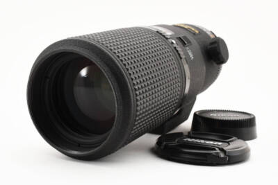 Near Mint Nikon AF MICRO NIKKOR 200mm f/4 D IF-ED Telephoto Prime Lens 