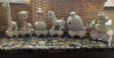 YOUR CHOICE - PRECIOUS MOMENT BIRTHDAY TRAIN FIGURINES-$9 to $25 BABY To  11