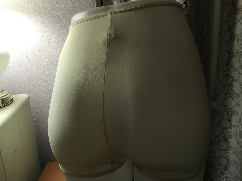 Белые эластичные вязаные трусики Bali с высоким подъемом вторая кожа M/6 - Изображение 4 из 4