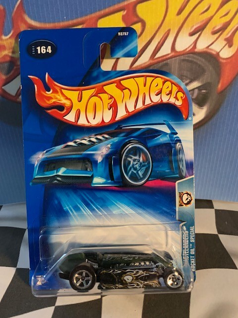 Hot Wheels 2004 Wastelanders 164 Rocket Oil Special Olive Green 5sp