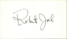 Robert Joel aka Robert McLane D.1992 Actor UP!(1976) Signed 3" x 5" Ind ID: 4989