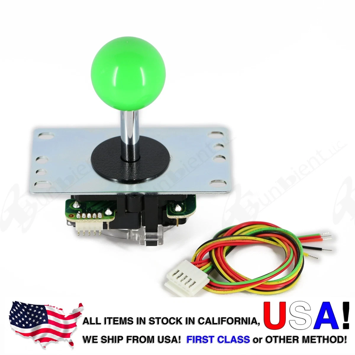 Kit Joystick Et Boutons Sanwa JLF-TP-8YT + 6 OBSF-30 – Pour Borne Arcade DIY