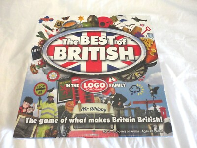 Drumond Park The Best of British Board Game - 2010 the LOGO Board Game Family 8+
