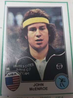 IMAGE PANINI - YANNICK NOAH - TENNIS - SPORT SUPERSTARS 82