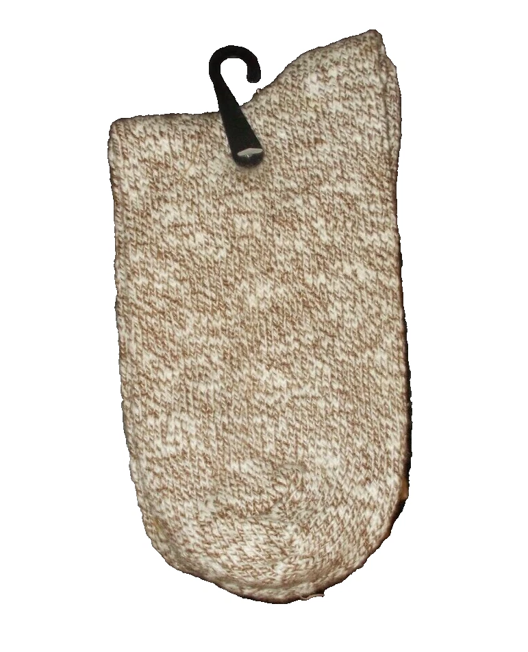 Calcetines Bota Cedro Marrón Texturizado Volantes Beige Top Damas 4-10 Sin Tonterías Foto 2 de 2