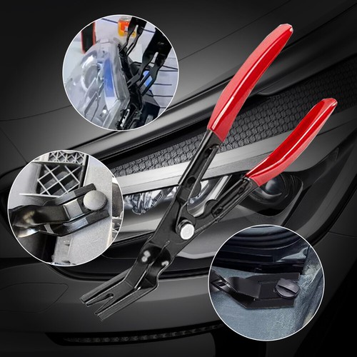 Car Trim Clip Removal Headlight Repair Door Panel Retainer Remover Tool Pliers - Picture 10 of 10
