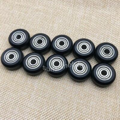 10PCS Kugellager Runde Rad-Rolle Mit Lager-Zahnrad-Rad Für CNC 3D Drucker neu