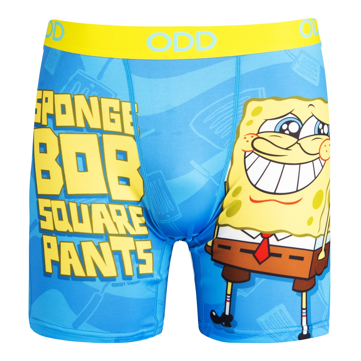 Odd Sox, Funny Men's Boxer Briefs Underwear, Nickelodeon SpongeBob Novelty  Print