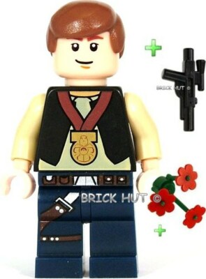 LEGO STAR WARS HAN SOLO CELEBRATION MEDAL CEREMONY FIGURE FAST