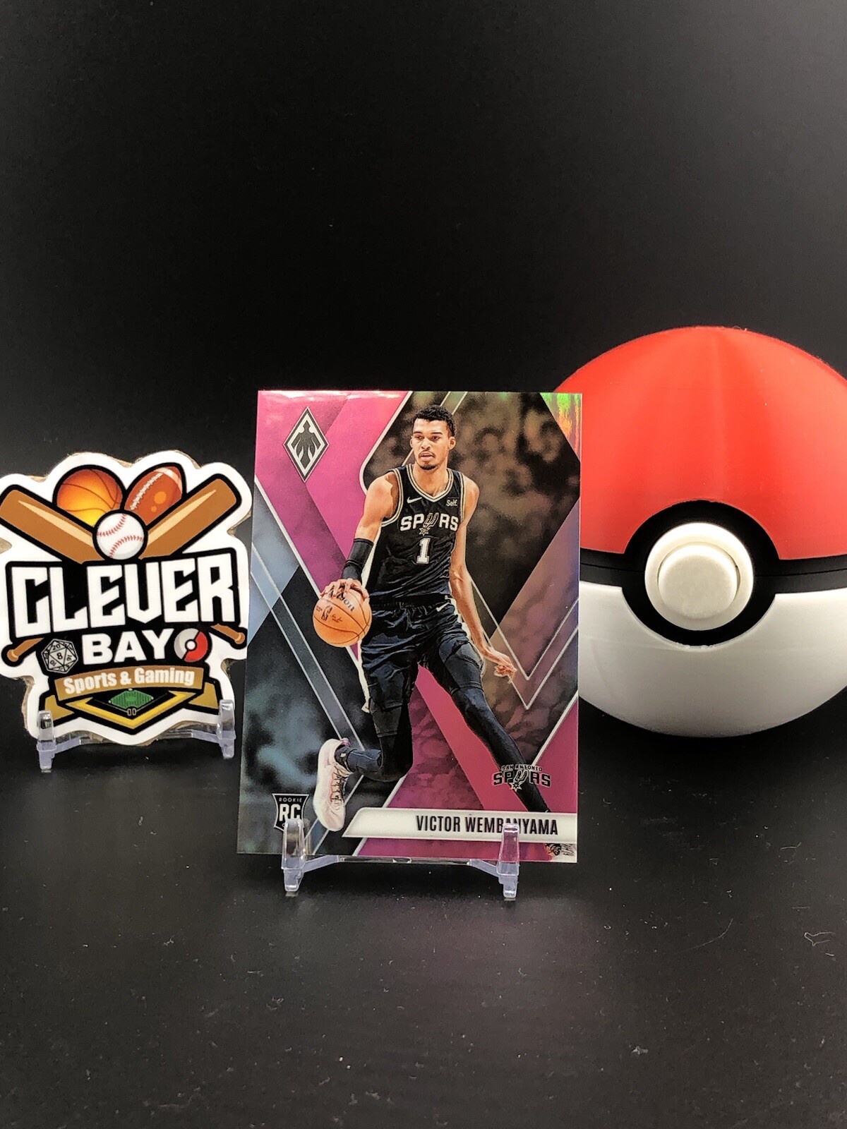 Victor Wembanyama 2023-24 Panini Phoenix PINK #256 Rookie 75/175 Spurs (JM)