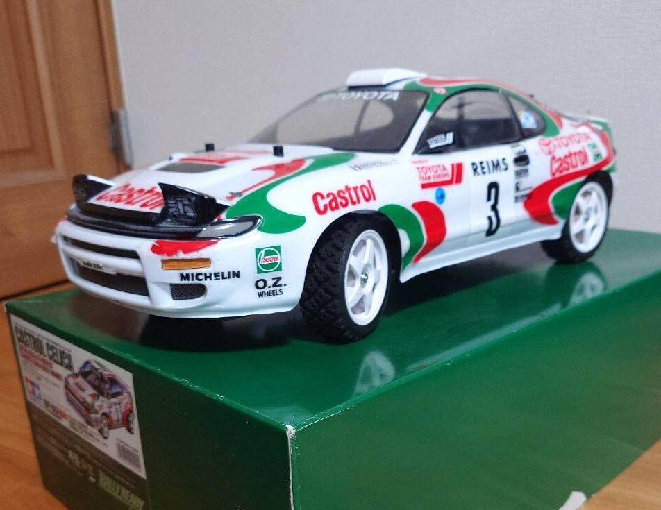 TAMIYA CASTROL CELICA 1/10 ラジコンカー Used Tamiya Castrol Celica 1/10 Scale Rc Car Touring Car Kit