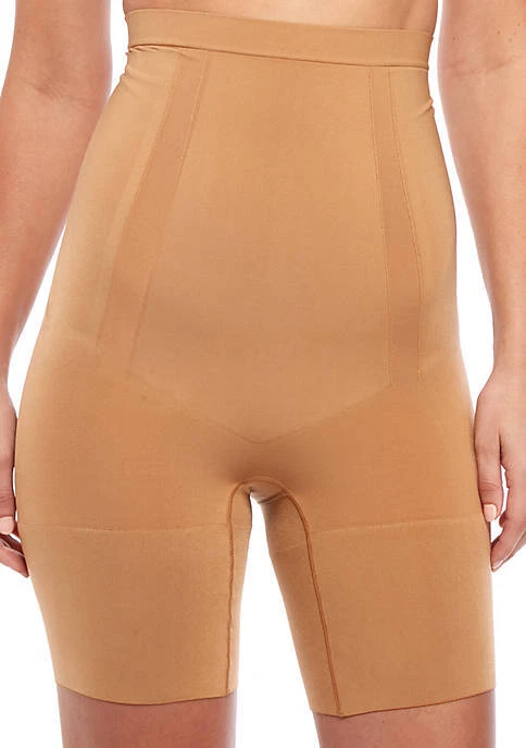 Spanx On Core Sculpt High Waist Mid Thigh Short Shapewear Tummy