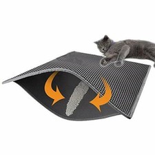 Fxxswey Tapis De Litiere Pour Chat Pliable Double Couche Nid D Abeille Etanch Ebay