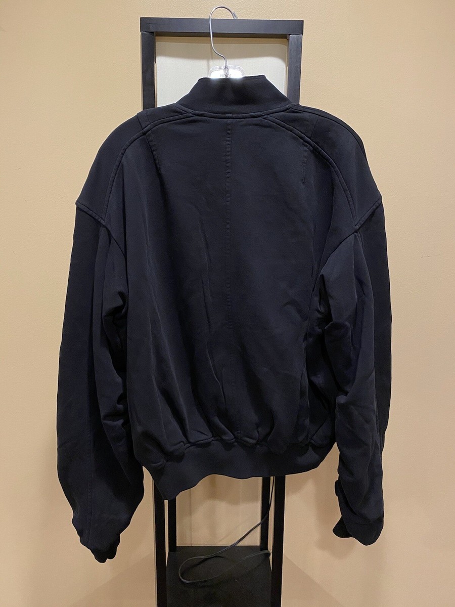 Haider Ackermann Gathered Bomber Perth Black 2020 size Haider Ackermann Gathered Bomber Perth Black 2020 size
