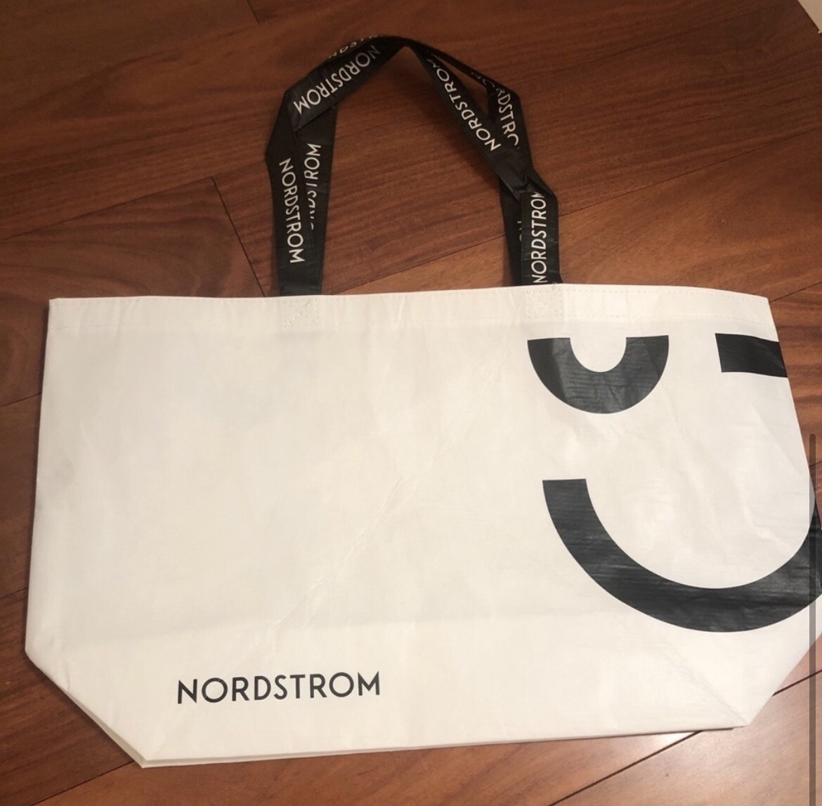 Nordstrom Reusable Eco Friendly Shopping Tote Bag Large