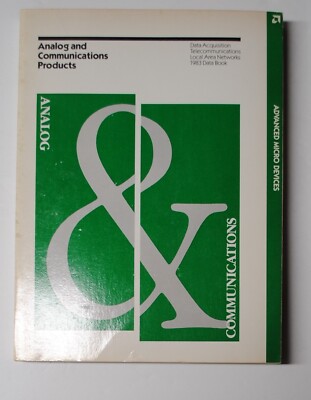 '' ANALOG  and Communication Products Data Book''  by Advanced Micro Devices