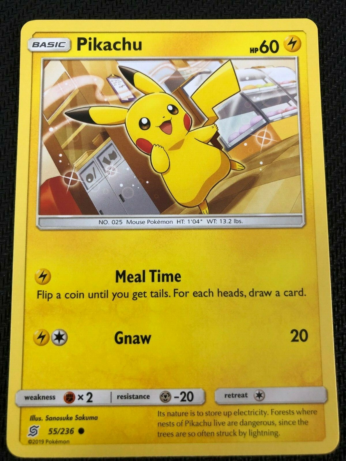 Pokemon : SM UNIFIED MINDS PIKACHU 55/236 COMMON | eBay