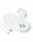 Anker PowerWave+ Charging Mat with Watch Holder - White