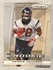 2013 Panini Prizm Football Card #228 Dennis Johnson Rookie