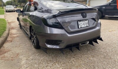 2016-2021 Honda Civic Sport rear diffuser