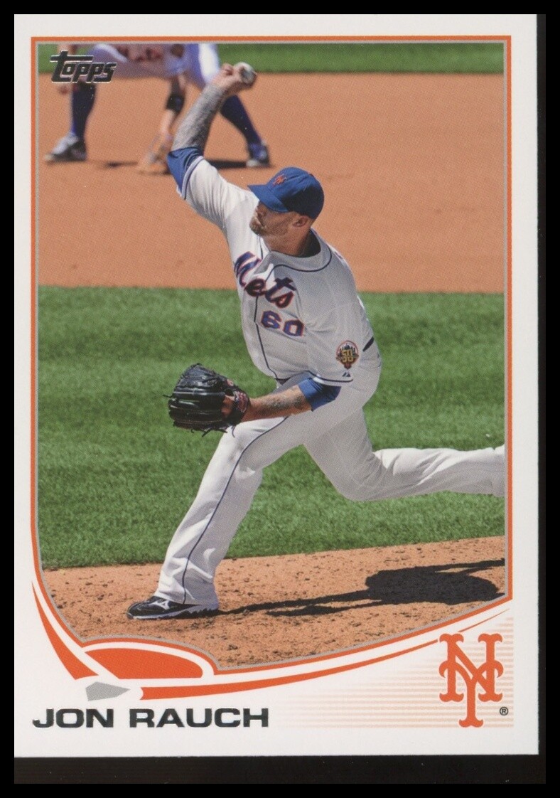 2013 Topps #60 Jon Rauch New York Mets