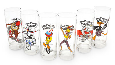 LOONEY TUNES DRINKING GLASSES SPACE JAM AND CARTOON TUMBLERS KIDS NEW | eBay