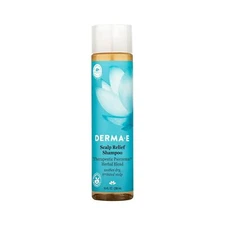 DERMA E Scalp Relief Shampoo Psorzema Herbal Blend All Natural Scalp Treatment