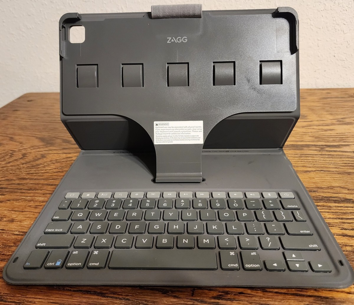 ZAGG ZKB102PMN53 Messenger Folio 2 Case & Bluetooth Keyboard For
