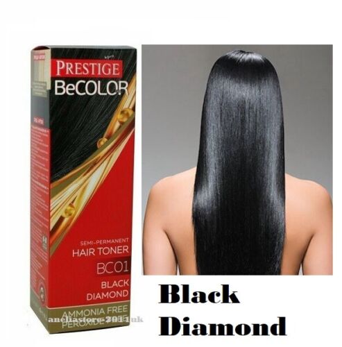 Prestige Be Color BC01 Black Diamond Semi Permanent Hair Toner Ammonia Free  | eBay