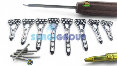 Locking Variable  2 to 5 L &R & screws 79 pc SS