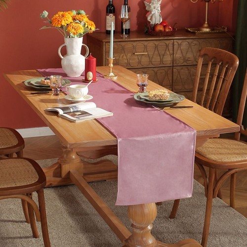 Velvet Table Runner Table Cover Banquet Party Table Runner Luxury Home Decor - Picture 29 of 31
