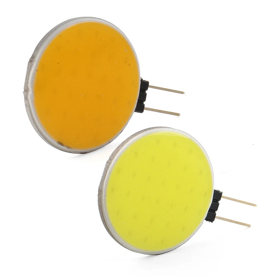 180 Degrees Glowing G4 COB LED Lamp Chip Lamp Bead DC 12V Light Round Lamp Panel - Image 3 of 4