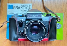 Janine x Praktica Super TL Case manuals parts only untested