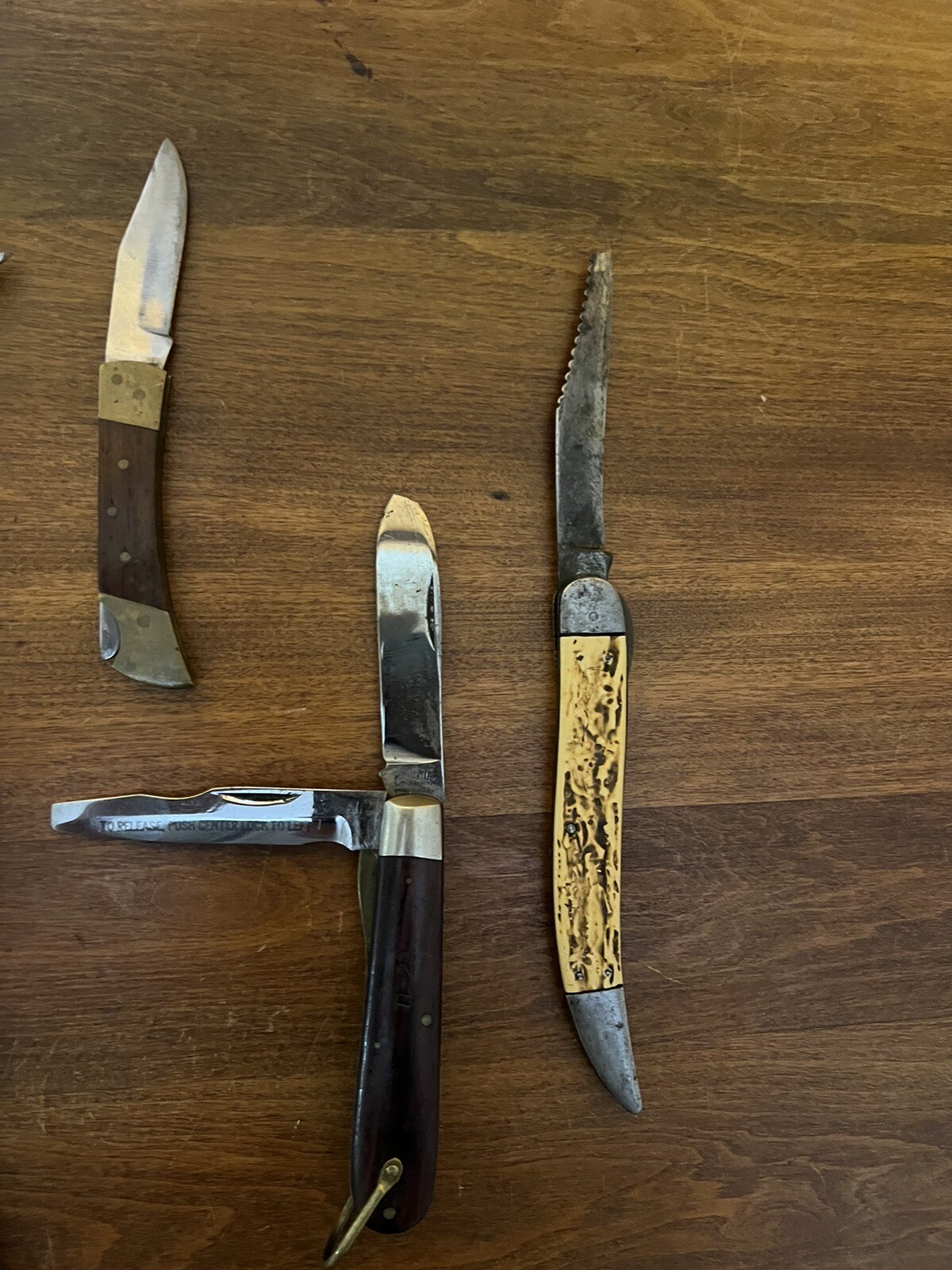 LOT OF 6 VINTAGE USED POCKET KNIVES eBay